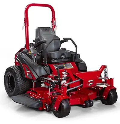 Zero-turn riding lawn mower