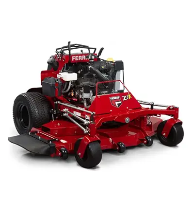 Commercial stand-on lawn mower